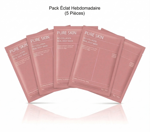 Masque Facial Hydratant Profond au Bio-Collagène PureSkin Institute™